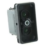 on>off<on double button 24V/15A, LED 1 superbright green, LED 2 superbright green, for Contura X,Xl,Xll