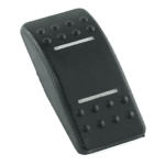 Actuator Contura II, black, 2x bar lens white, without symbol