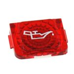 Indicator light: lens, red 180°, symbol “Oil pressure”