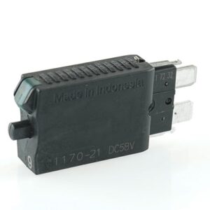 Thermal Circuit Breaker 24V, 6A, for Fuse Holder, with retaining clips