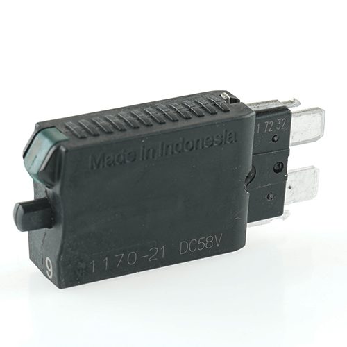 Thermal Circuit Breaker 24V, 6A, for Fuse Holder, with retaining clips