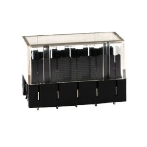 PCB-Fuse Holder for UniVal 5-pole, mountable side by side, with cover