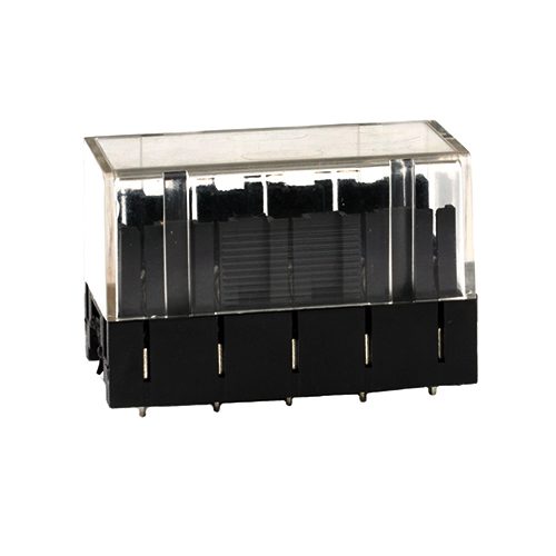 PCB-Fuse Holder for UniVal 5-pole, mountable side by side, with cover