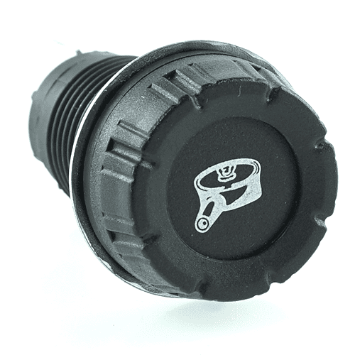 Indicator Lamp 12V/24V, red, Ø17mm, plug-in connection, symbol 'air filter'