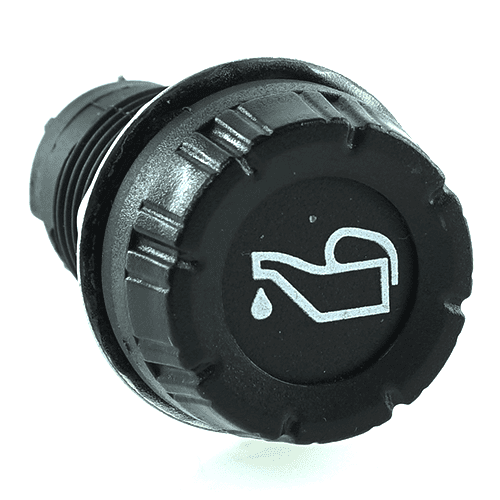 Indicator Lamp 12V/24V, red, Ø17mm, plug-in connection, symbol 'oil pressure'