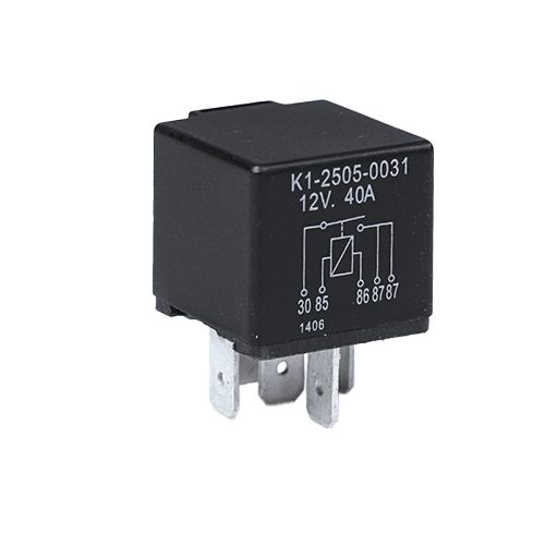 Mini Relay 12V, 40A, 2 x normally open (2x87)