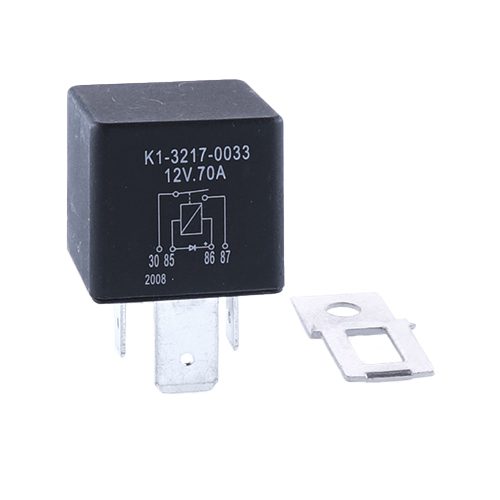 Power-Relay 12V, 70A, normally open, with diode
