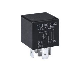 Mini Relay 24V, 10/20A, changeover contact, sealed