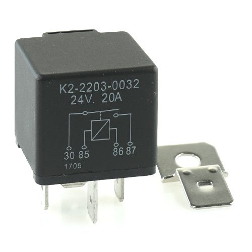 Mini Relay 24V, 20A, normally open