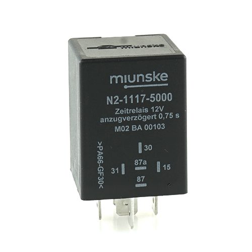 Switch-on Delayed Timer Relay 12V, 0.75sec, dry contact