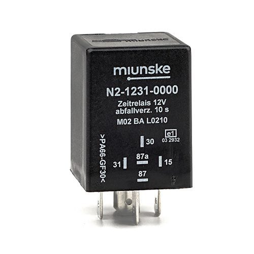 Switch-off Delayed Timer Relay 12V, 10sec, no dry contact