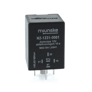 Switch-off Delayed Timer Relay 12V, 10sec, no dry contact, retriggerable