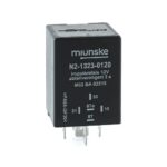 Switch-off Delayed Impulse Relay 12V, 3sec, no dry contact, negative triggered, with diode