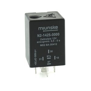 Switch-on Delayed Timer Relay 12V, 0.5...5sec adjustable, dry contact