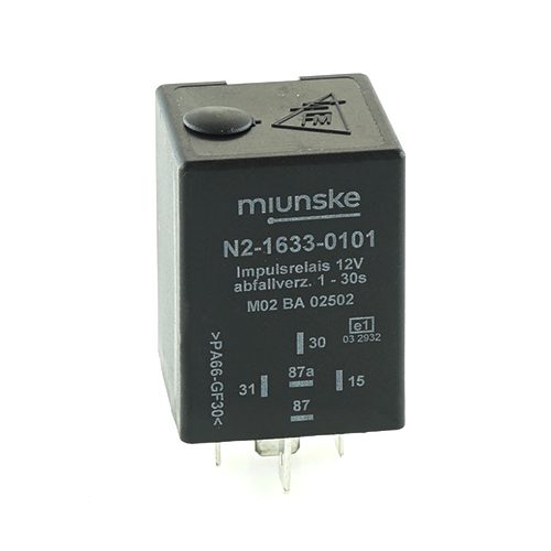 Switch-off Delayed Impulse Relay 12V, 1...30sec, no dry contact, adjustable