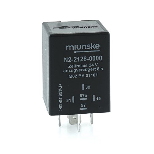 Switch-on Delayed Timer Relay 24V, 8sec, dry contact