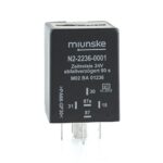 Switch-off Delayed Timer Relay 24V, NC 10A/NO 15A, 60sec, no dry contact, retriggerable