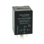 Switch-off delayed  impulse relay 24V, 3sec, no dry contact, positive triggered, retriggerable