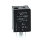 Switch-off Delayed Timer Relay 24V, 0.5…5sec adjustable,  no dry contact, retriggerable