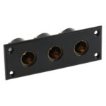 Built-In Tripple Socket,  6-24V, max. 16A