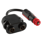 Safety Universal Plug 16A with twin coupler 2 x standard socket