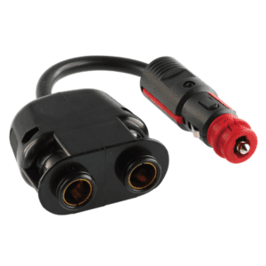 Safety Universal Plug 16A with twin coupler 2 x standard socket