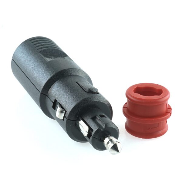 Universal Plug 16A/12-24V, with screwed strain relief and LED