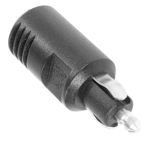 Standard Connector, plug 2-pole, 6-24V/8A, with soldeRing Terminals