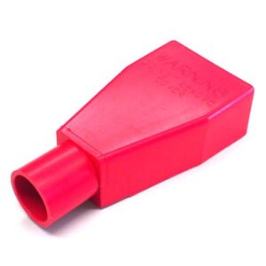Cover for battery pole, red, for wire Ø15.9mm