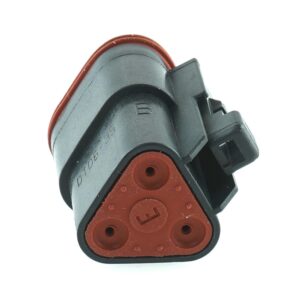 Socket Plug 3way, DT06-series, black
