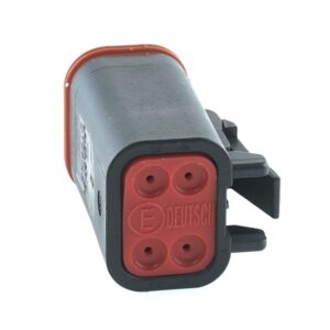 Socket Plug 4way, DT06-series, black