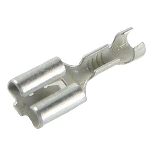 Blade Receptacle, 6.3 mm, DIN 46340, 0.5-1mm², with detent