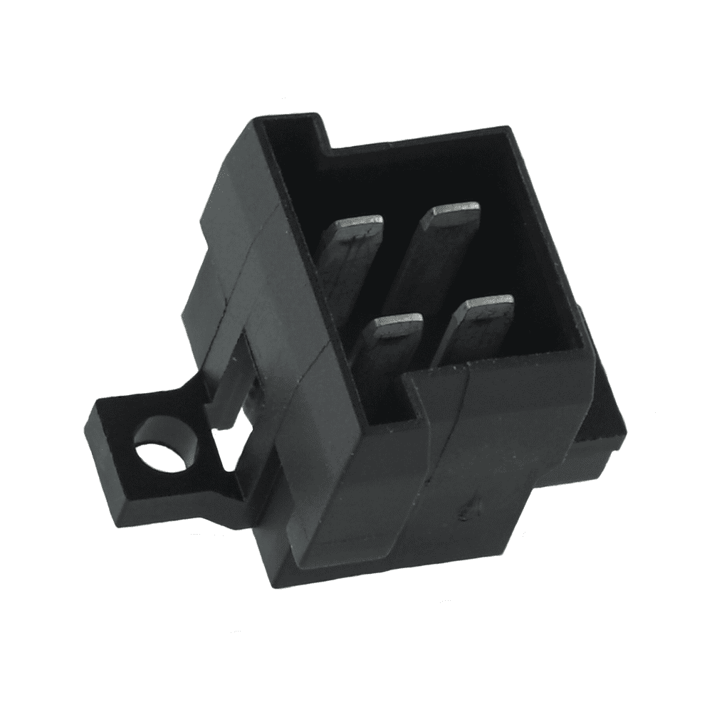 Male Multipoint Connector, 5mm, 4-pole (2x2) | miunske product catalogue