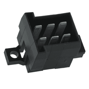 Male Multipoint Connector, 5mm, 6-pole (2x3)