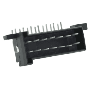 Male Multipoint Connector, angulated, 5mm, 14-pole (2x7)