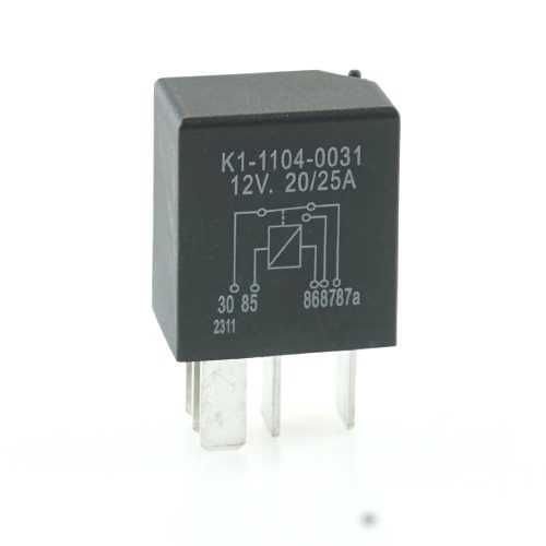Micro Relay 12V, 20/25A, changeover contact