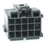 junior power timer housing, 15-pole (3×5), grey