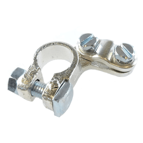 Battery Clamp "+", screw terminal for 16-70mm² bottom right