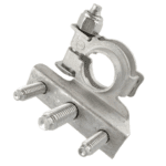 Battery Clamp “-“, brass tin plated, bolts M6-M8-M6