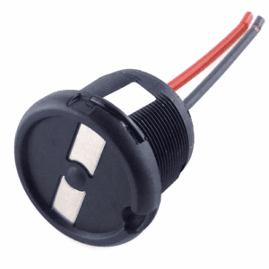 MagCode-PowerPortPro 24V, black, braid 2.5mm²