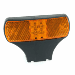 LED-Sidemarker 12/24V, 123x43mm, with reflector, Superseal connector, with braket horizontal