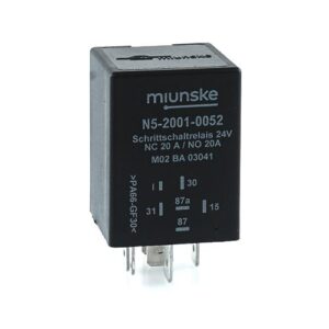Stepping Relay 24V, 20/20A, triggering input positive triggering, dry contact