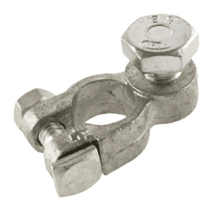 Battery Clamp "+", leaded, pol diameter: 17.5mm, screw M12, DIN 72 332