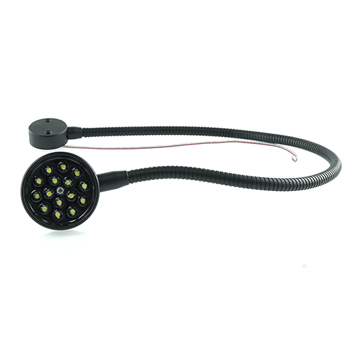 Reading Lamp with Touch LED, black, light colour white, with flexible light arm