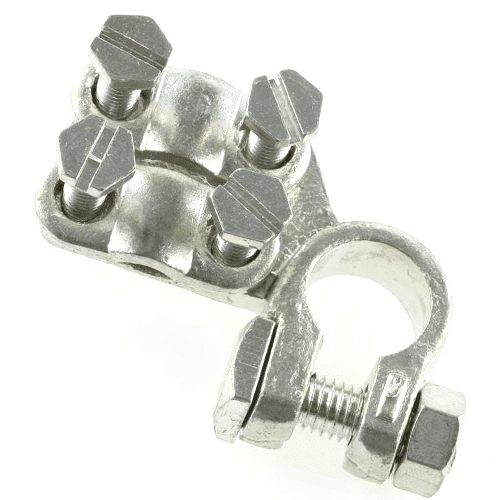 Battery Clamp "-", screw terminal for 50-120mm² twin