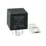 Mini Relay 24V, 20/30A, chngeover contact, with resistor