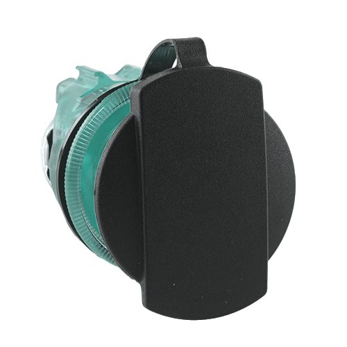 Power Socket, 12/24V, max. 20A, with clamping sleeve, with unprinted cover