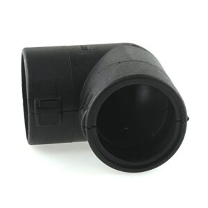 Hinged Conduit Joiner, NW 23-23, 90°, black