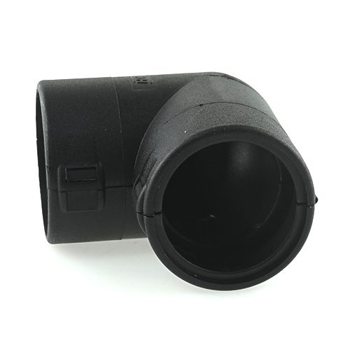 Hinged Conduit Joiner, NW 23-23, 90°, black