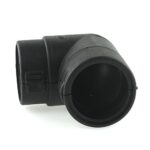 Hinged Conduit Joiner, NW 23-22, 90°, black